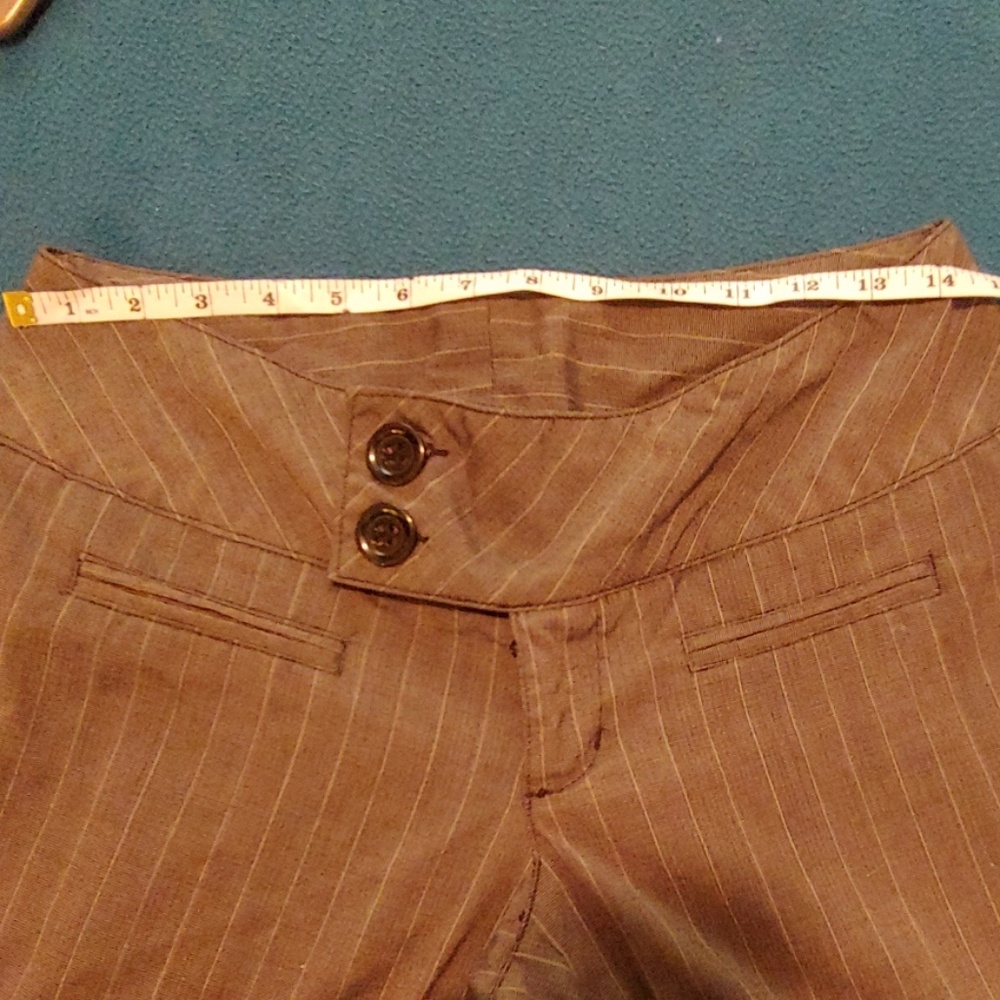 Pinstripe dress pants